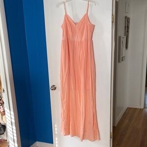 LC Lauren Conrad Coral Maxi Dress